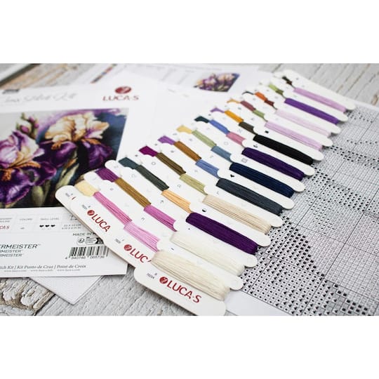 Luca-S Iris Burgermeister Counted Cross Stitch Kit